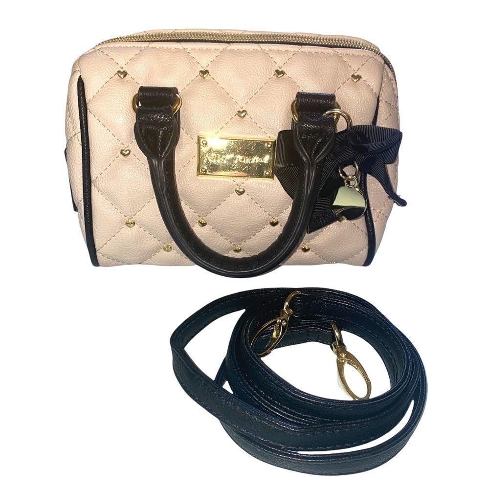 Betsey Johnson - White Quilted Little Purse